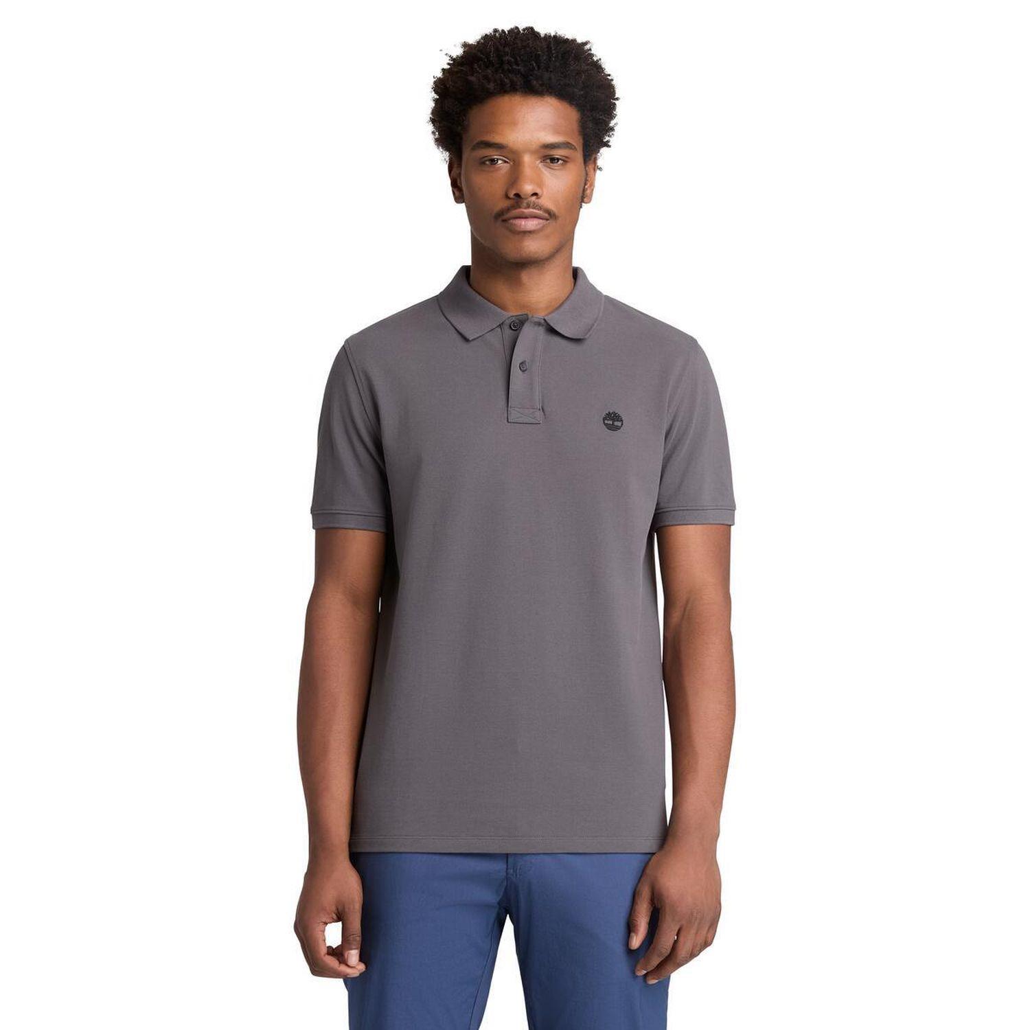 Timberland MILLERS RIVER Pique Short Sleeve Polo Erkek Tişört TB0A6VDPW081