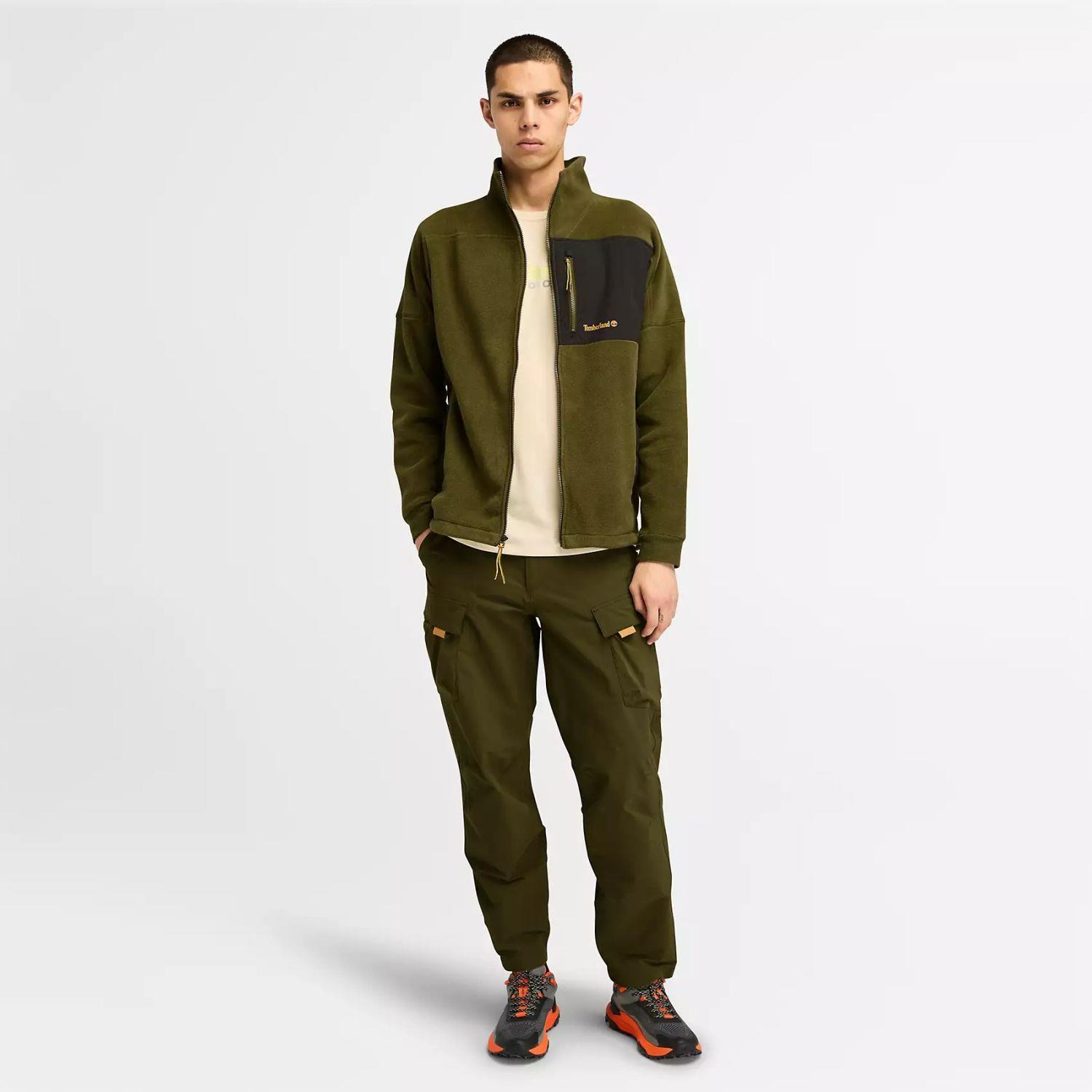 Timberland POLARTEC MIX MEDIA FULL ZIP FLEECE Erkek Ceketi TB0A6Y563021