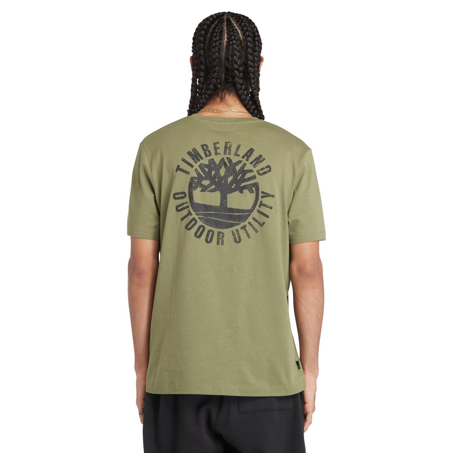 Timberland Back Logo Graphic Erkek Tişört  TB0A5V7KCR31