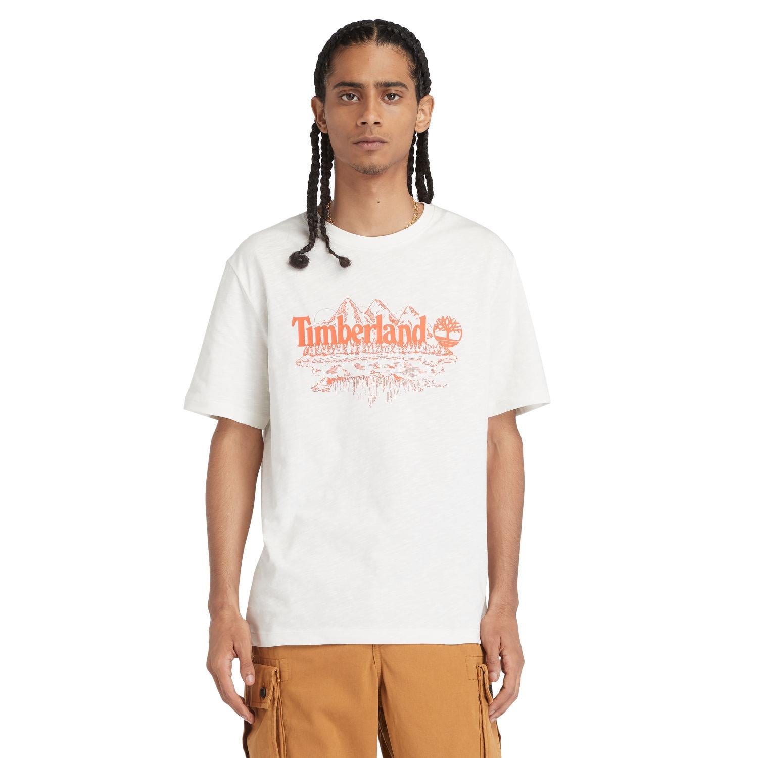 Timberland Graphic Slub Erkek Tişört  TB0A5UFUCM91