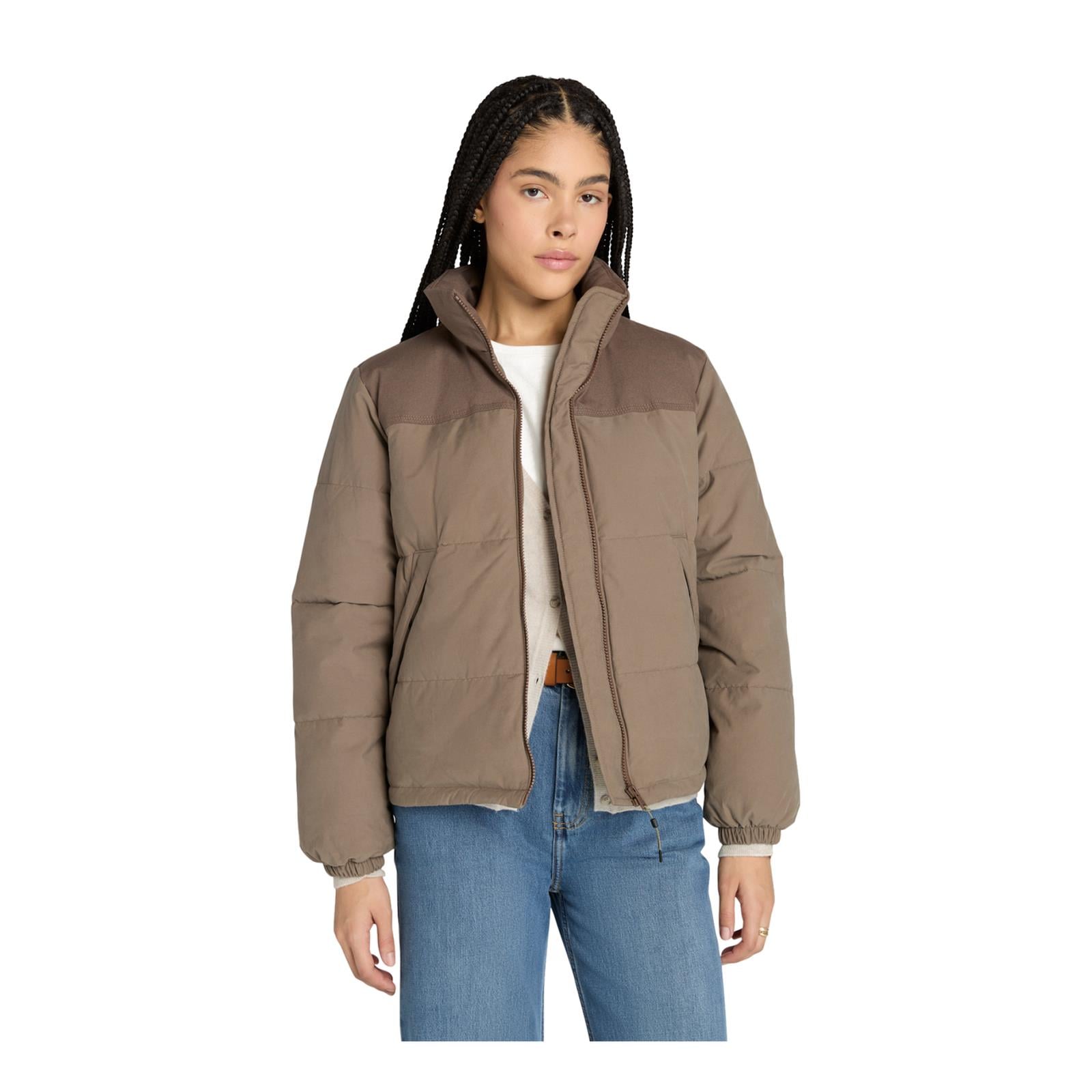 Timberland WELCH MOUNTAIN Synthetic Insulated Puffe Kadın Ceket TB0A2QZ3BK01