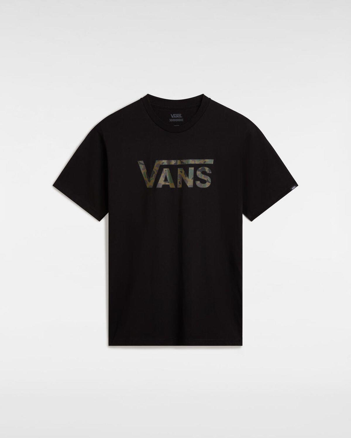 Vans Bubble Camo Drop V Fill SS Crew Genç Çocuk Tişörtü VN000HY3BLK1