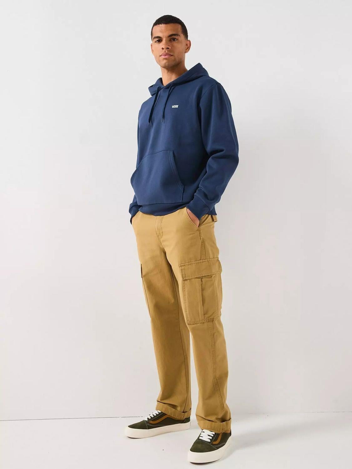 Vans LEFT CHEST PO Kapüşonlu Erkek Sweatshirt VN000R9YLKZ1