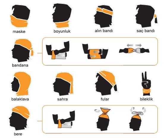 Wind Cat Çocuk Bandana Wd1248