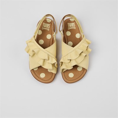 Camper TWS Kids Sarı Çocuk Sandalet CMPK800677-001 CMP.026