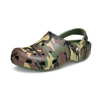 Crocs Classic Camouflage Clog Unisex Terlik CR211936 CRC.3TC