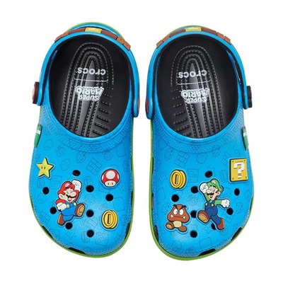 Crocs Super Mario Core Cls Clg K Çocuk Terlik CR212139 CRC.90H