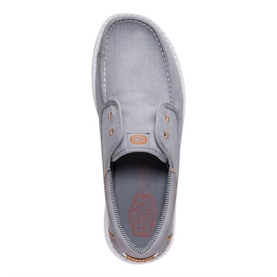 Hey Dude Wally Cru Stretch Canvas Erkek Ayakkabısı HYD.45141-HYD.1XE