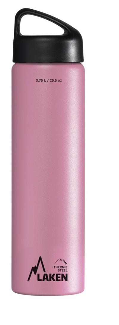 Laken Çelik 18/8 Classic Termos Şişe 0,75L - Pembe LKTA7P