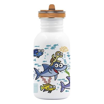 Laken Çelik 18/8 Flow Basic Şişe 0,50L - Sea Friends LKBSFSF