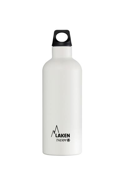 Laken Çelik 18/8 Futura Termos Şişe 0,50L - Beyaz LKTE5B
