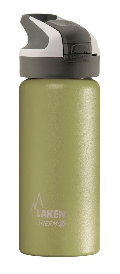 Laken 18/8 P.Çelik Summit Termos Şişe 0,50L - Haki LKTS5K