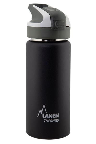 Laken 18/8 P.Çelik Summit Termos Şişe 0,50L  - Siyah LKTS5N