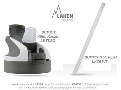 Laken 18/8 P.Çelik Summit Termos Şişe 0,50L - Turuncu LKTS5O