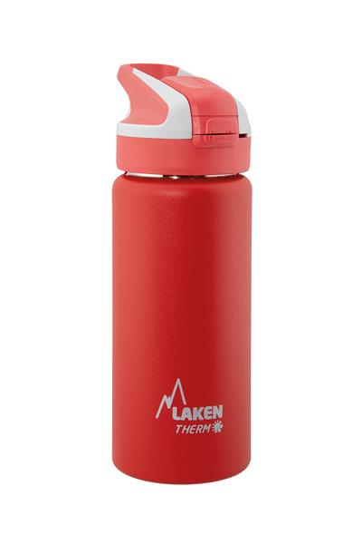Laken 18/8 P.Çelik Summit Termos Şişe 0,50L - Kırmızı LKTS5R