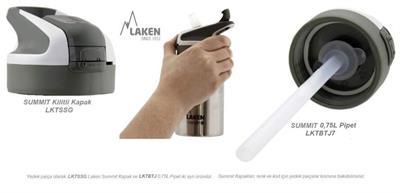 Laken 18/8 P.Çelik Summit Termos Şişe 0,75L - Turkuaz LKTS7VT