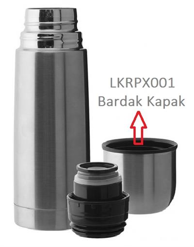 Laken Çelik Bardak Kap 0,35/0,50L Termoslar İçin Yedek parça LKRPX001