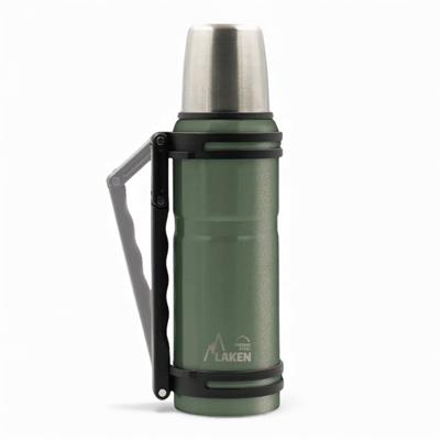 Laken CLASSIC PASLAMAZ ÇELİK 1.2LT YEŞİL TERMOS LK18120K