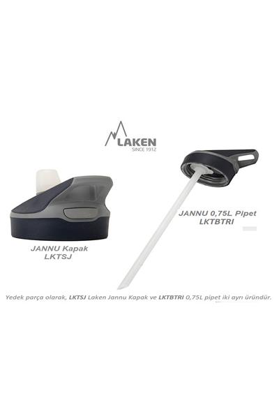 Laken Tritan Jannu Şişe 0,75L - Pembe  LKTN2P