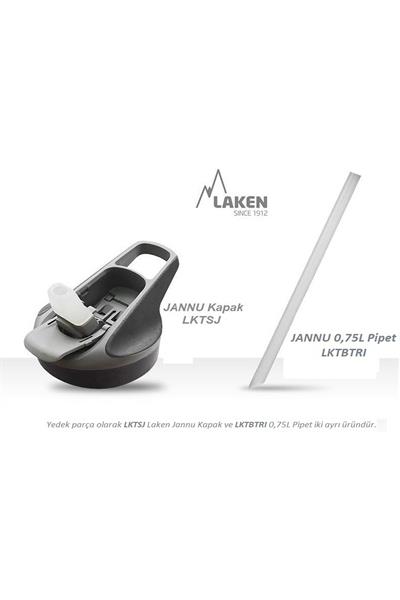 Laken Tritan Jannu Şişe 0,75L - Yeşil  LKTN2VC