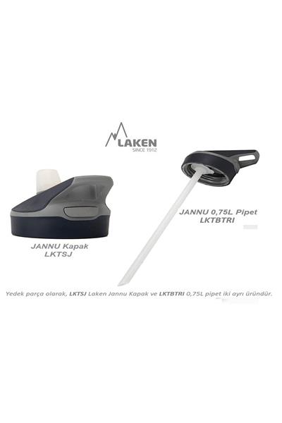 Laken Tritan Jannu Şişe 0,75L - Yeşil  LKTN2VC