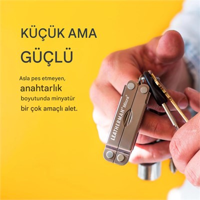 Leatherman MICRA BAYSIDE / BOX Çok Amaçlı El Aleti LEA833591