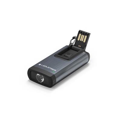 Led Lenser K6R GRAY Şarjlı Mini Anahtarlık El Feneri LED502577