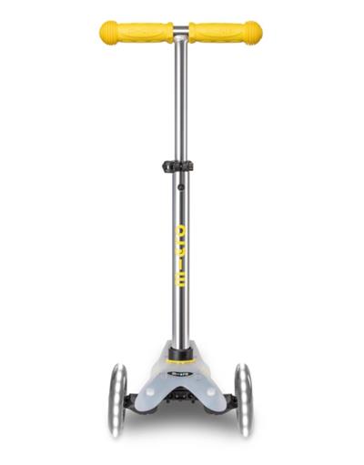 Mini Micro DELUXE FLUX LED NEON YELLOW Scooter MCR.MMD205