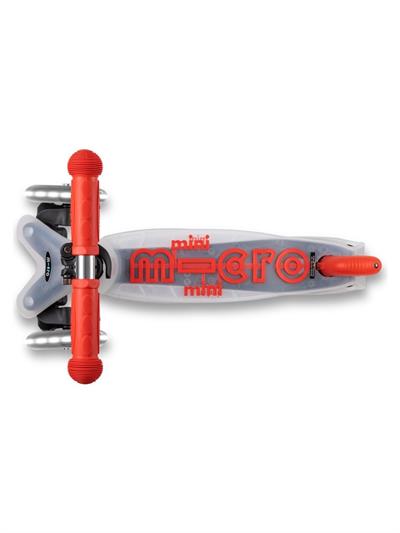 Mini Micro DELUXE FLUX LED RED Çocuk Scooter MCR.MMD206