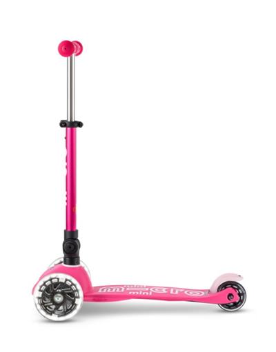 Mini Micro  DELUXE FOLDABLE LED PINK Çocuk Scooter MCR.MMD197