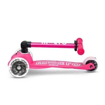 Mini Micro  DELUXE FOLDABLE LED PINK Çocuk Scooter MCR.MMD197
