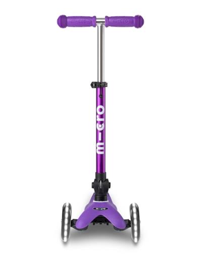 Mini Micro  DELUXE FOLDABLE LED PURPLE Çocuk Scooter MCR.MMD199
