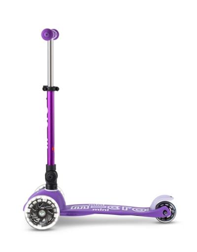 Mini Micro  DELUXE FOLDABLE LED PURPLE Çocuk Scooter MCR.MMD199