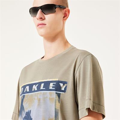 Oakley BOULDER GREEN Erkek Tişört OAK.FOA406853-OAK.7C9