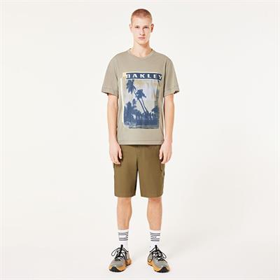Oakley BOULDER GREEN Erkek Tişört OAK.FOA406853-OAK.7C9