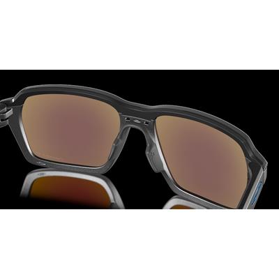 Oakley Parlay Steel w/ PRIZM Sapph Polarize Unısex Gözlük 0OO4143-OAK.4143