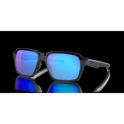 Oakley Parlay Steel w/ PRIZM Sapph Polarize Unısex Gözlük 0OO4143-OAK.4143
