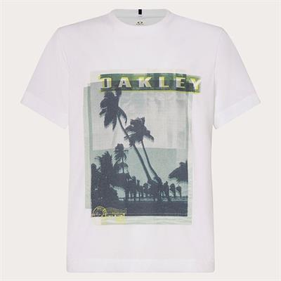 Oakley White Erkek Tişört OAK.FOA406853-OAK.100-S1