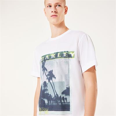 Oakley White Erkek Tişört OAK.FOA406853-OAK.100-S1