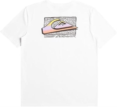 Quiksilver RETROFADE M TEES Erkek T-Shirt EQYZT07231-WBB0