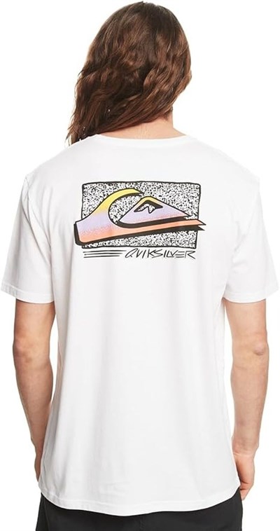 Quiksilver RETROFADE M TEES Erkek T-Shirt EQYZT07231-WBB0