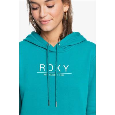 Roxy DAY BREAKS HOODIE BRUSHED Turkuaz Kadın Sweatshırt ERJFT04483