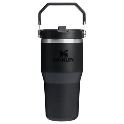 Stanley The IceFlow™ Flip Straw 2.0 Tumbler 0.6L / 20oz Black 2.0 Termos AS1012044045