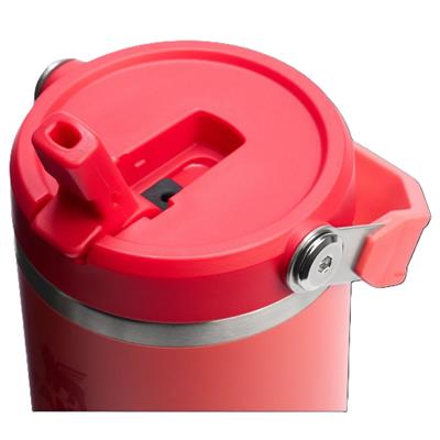Stanley The IceFlow™ Flip Straw 2.0 Tumbler 0.89L / 30oz Hot Coral Termos AS1012043076