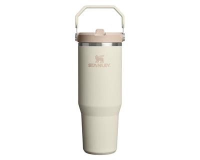 Stanley The IceFlow™ Flip Straw 2.0 Tumbler 0.89L / 30oz Cream Termos AS10134240197