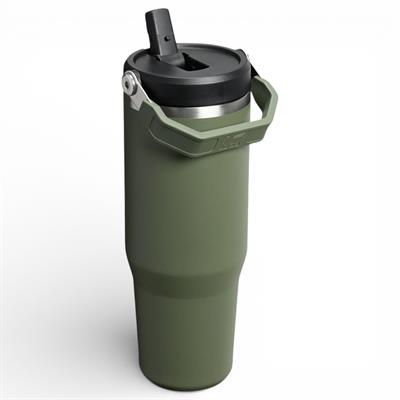 Stanley The IceFlow™ Flip Straw 2.0 Tumbler 0.89L / 30oz Dried Pine Termos AS1012043077