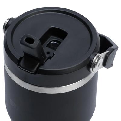 Stanley The IceFlow™ Flip Straw 2.0 Tumbler 0.6L / 20oz Black 2.0 Termos AS1012044045