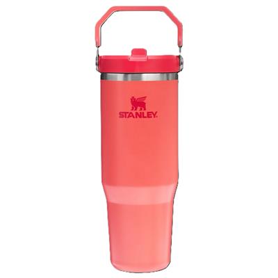 Stanley The IceFlow™ Flip Straw 2.0 Tumbler 0.89L / 30oz Hot Coral Termos AS1012043076