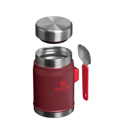 Stanley The Legendary Food Jar + Spork 0.4L / 14oz Cranberry Termos AS1009382112