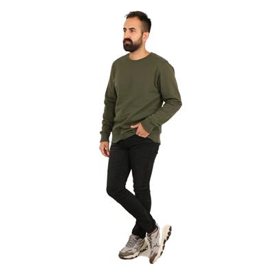 Superfly Bisiklet Yaka Erkek Basic Sweatshirt SPF101222216032